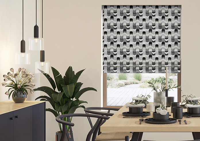 Castillo Velvet, Illusion - Roman Blind - Image 3